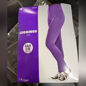 New Women's S/M Purple Leggings